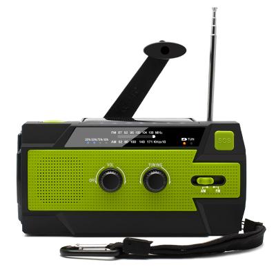 China PORTABLE Radio Solar Crank NOAA Weather Alert Radio With Alarm LED Flashlight Am/Fm/Sw/Wb Emergency Radio for sale