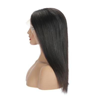 China Factory Straight Human HairT Lace Front Wig Straight Wig Raw Brazilian Cuticle Aligned Hair Lace Wig For Black Women for sale