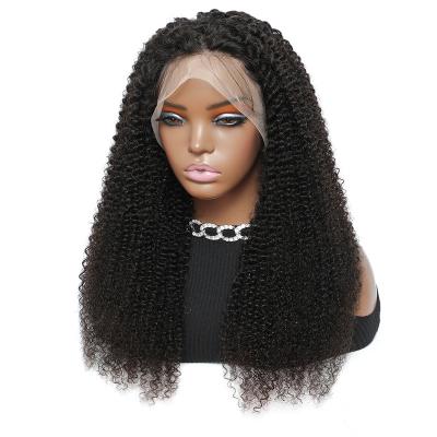 China Silky Straight Wig 180% 250% Density Transparent Lace Front Wigs Curly Human Hair Full Lace Wig 180% 250% Density for sale