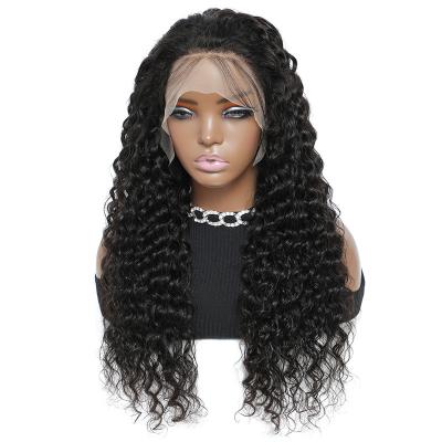 China Factory Price HD Lace Frontal Raw Hair Good Quality Wholesale Deep Loose Hair Wigs In Stock For Women for sale