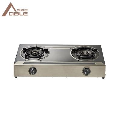 China Home Cooking Gas Stove ABLE Household Gas Stove Stainless Steel for sale