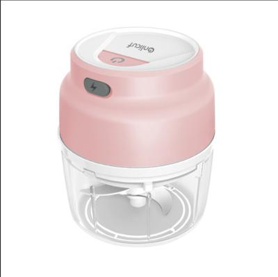 China Hotel Mini Blender Hotel Electric Home Use Multi Functional Food Processor Rechargeable Kitchen Cleaver for sale