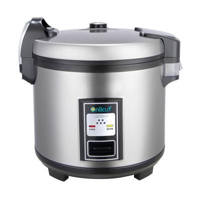 China Hotel 220-240V 5.5L Hotel 30 Cups 5kg Large Electric Commercial Rice Cooker With Cb CE Certificate for sale