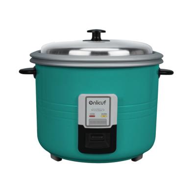 China Hot sale household appliance factory supply double rice cooker fullbody straight inner pot for india market for sale