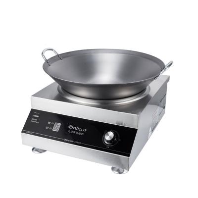 China Hotel Hotel Commercial 5000W Stainless Steel Induction Hot Pot Cooker For Restaurant for sale