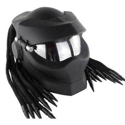 China Cheaper Full Face Predator Road Motocycle Helmet ABS Alien Motorcycle Helmet for sale