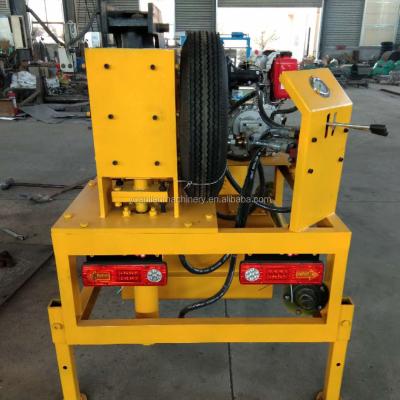 China Compressed clay earth brick block making machine in Canton Indonesia M7MI china interlocking clay brick machine for sale