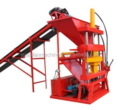 China Clay/Soil/Cement/Fly Ash/Lower Interlocking Method Earth Block Machine Hydraulic Press Mud and Soil Brick Raw Material ECO 2700 for sale