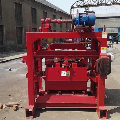 China CONCRETE hollow block machine for sale philippines block machine price in dominican republic QTJ4-40B2 cinder block machine for sale