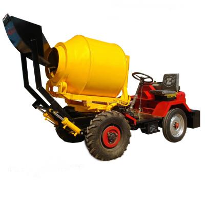 China Factory Concrete Mixer Machine Maker SD800 Self Loading Concrete Mixer for sale