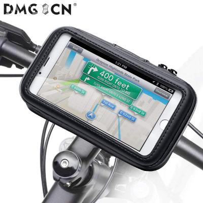 China Waterproof Phone Holder Bike Motorcycle Phone Holder Bike Phone Case Bag Scooter Phone Case for sale