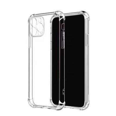 China Wholesale Shockproof Lens Protection Case For iPhone 13 12 11 8 7 Pro Max Xs X TPU Shockproof Clear Case for sale