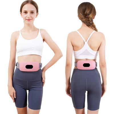 China HEZHENG Rechargeable Medical Belly Pain Massage Machine Hot Selling Abdomen Massager Far Infrared Hot Belt for sale