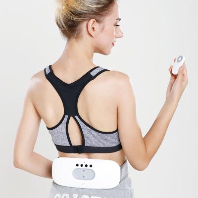 China Hezheng Portable Smart Waist Medical Device Back Pain Waist Massager with Heating, Pulse, Air Pressure Function for sale