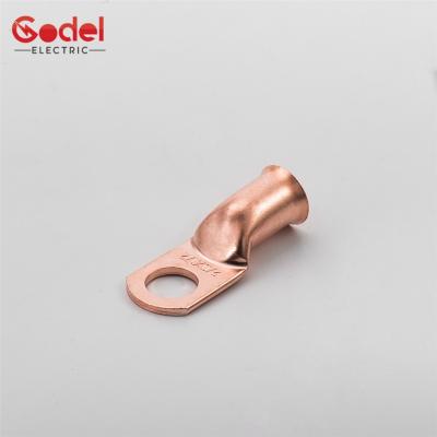 China Wire Connecting Crimp Copper Connector Terminal Battery Good Quality Electrical Wire Tubular End Lugs for sale