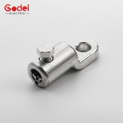 China Wire Connecting Non-nsulated End Lug Sizes Cable Lugs Crimp , Mechanical Copper Battery Lugs for sale