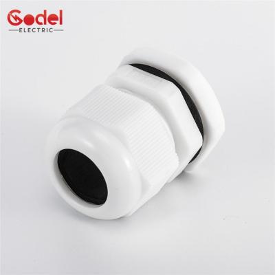 China Nylon Waterproof PP or Gray Joint Nylon White Black PAGE Nylon Cable Gland, Wire Connector Waterproof Cable Gland for sale