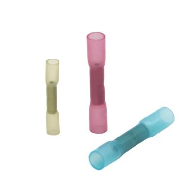 China Copper Fully Insulated Crimp Heat Shrink Lug Nylon Medium Terminal Solder Joint Wire Connectors for sale