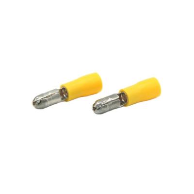 China Connecting Wire Disconnector Female Quick Disconnect 15mm Bullet Wire Crimp Connector Vinyl Insulated Terminal for sale