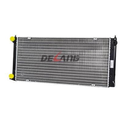 China Shanghai manufacturer PA66 GF30 pa66 gf30 auto engine cooling radiator for VW JETTA with OE: 191121251C (DL-A002) for sale