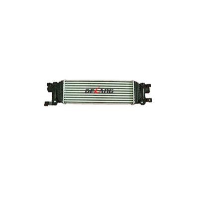 China Aluminum Core and Reservoir Plastic Water to Air Intercooler for Ford OE 5S6H9L440AD (DL-E077) for sale