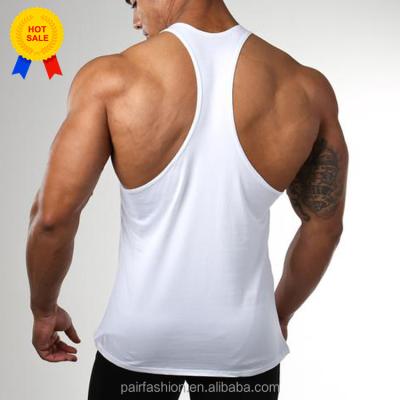 China Manufacturer Wholesale Breathable Top Selling Man Sports Fitness Stringer Gym Tank Top Custom for sale