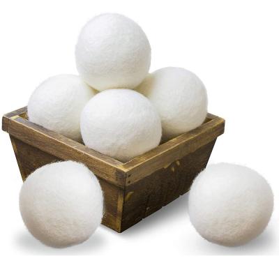 China Hot Selling Handmade Dryer Balls New Zealand Wool Felt Dryer Balls Custom for sale