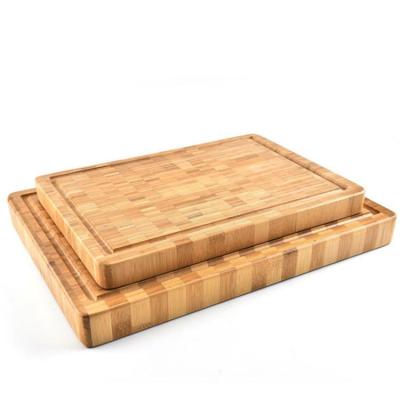 China Sustainable Kitchen High Quality Butcher Custom Bamboo Cutting Board For Bread for sale