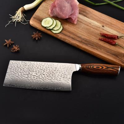 China 6.5 Inch Disposable Japenese Damascus Steel Chef Knife for sale