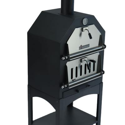 China Easily Assembled Hot Selling Chinese Made Pizza Oven BBQ Pizza Maker Wooden Pizza Oven For Sale for sale