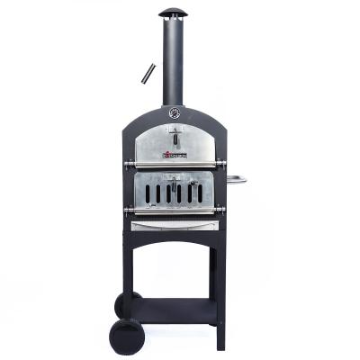 China Easily Assembled Freestanding Wood Fired /Portable Pizza Oven Barbecue Pizza Oven Pellet Grill Outside Pizza Oven for sale