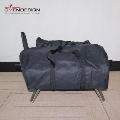 China Factory direct dustproof portable outdoor patio waterproof split dust cover for gas/charcoal pizza oven for sale