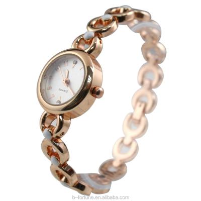 China Luxury Chain Band Geneva Strap Water Resistant FT1392 Elegant Rose Gold Wrist Watch Watches for sale