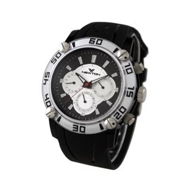 China Day/date PC plastic case silicone strap black color wristwatch Japan movt quartz watch FT1326_BK for sale