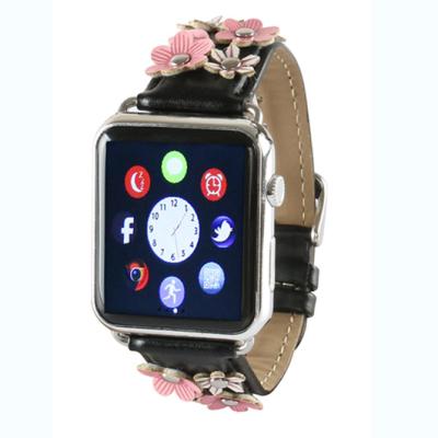 China Leather Variable Leather Watch Straps for Apple Watches for sale