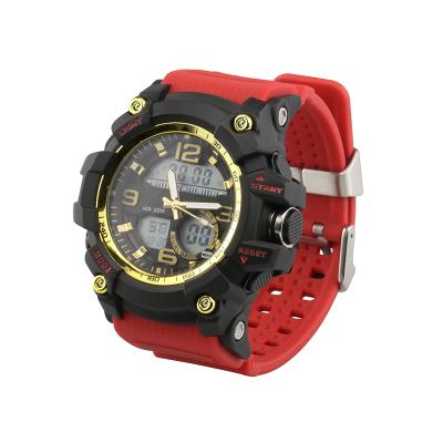 China 7390R Men's Alarm Japan Digital Watch LED Display Analog-Digital Luxury Sports Watches For Men for sale