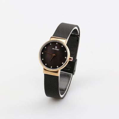 China Fashion custom wristwatch men wristwatch quartz alarm DW0017 movement stainless steel in promotional price for sale