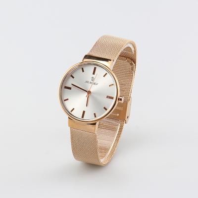 China DW0016 Good Alarm Fashion Factory Price Promotional Quartz Watch Stainless Steel For Lady Women for sale