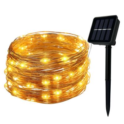 China Theme Park Luci A Led Di Natale Luces Solares Navidad Christmas String Light for sale