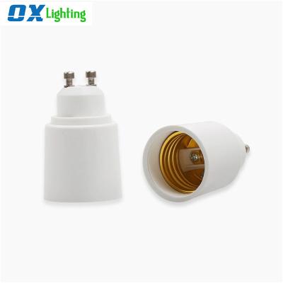 China GU10 Screw To E27 Adapter Converter Socket Lamp Holder For LED Bulb Lamp for sale