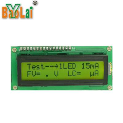 China Customized 16X2 I2C IIC FSTN LCM Serial Positive Character LCD Module Negative Display Screen With RGB LED Backlight 55*60 mm for sale