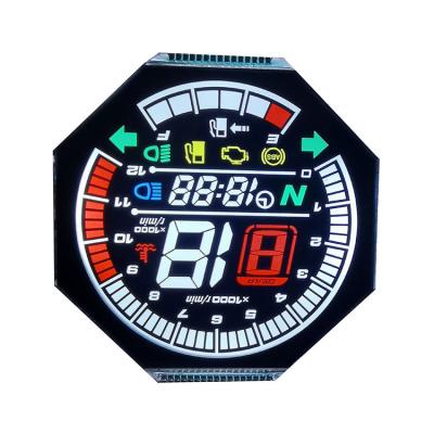 China Color-Segment-LCD VA Transmissive Negative LCD-Display Lowest Price Monochrome Custom Display For Motorcycle E-Bike Customizable for sale