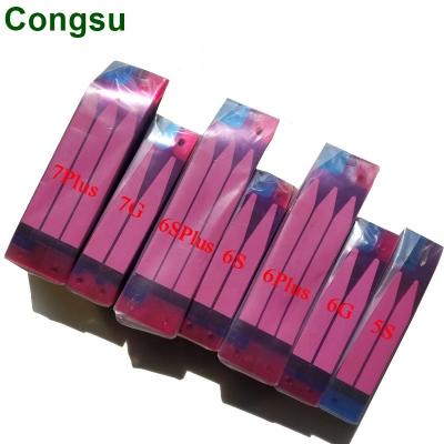 China Congsu 100pcs Battery Adhesive Sticker for iPhone 6 6S plus 7 7Plus Dual Tape Pull Travel Glue Replacement Parts CS8375 for sale