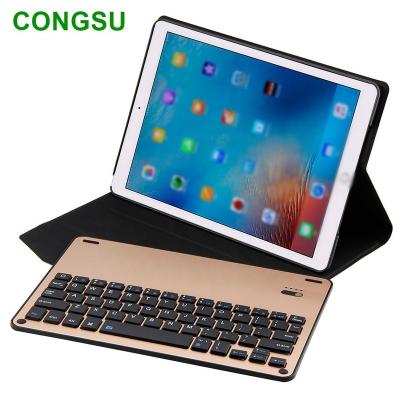 China Wholesale Left Magnetic Hinged Tablet Keyboard Keypad Case Charging Magnetic Hinged Wireless Smart Cover For Apple iPad Pro 10.5 for sale