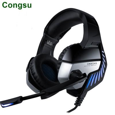 China Headband Congsu Noise Canceling Super Bass Stereo Earbuds Headset Gaming For PSP PC for sale