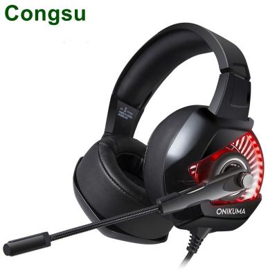 China Headband Congsu PC Wired Stereo Earphone Gaming Headset 3.5mm With MIC Butfulake H-10 For Xbox One PS4 Switch for sale