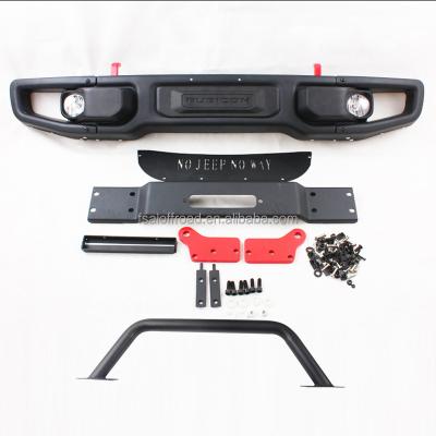 China Steel Front Bumper Jeep 4x4 Parts Steel Jeep Wrangler JK 07+ 10th Anniversary Car Bumpers for sale