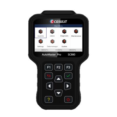 China CGSULIT SC880 EPB Oil Light Reset Full System Diagnostic Tool Code Reader Scan Tools OBD2 Scanner Car for sale