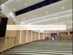 2/2/0.5mm 4‘x8‘ Auditorium Microperforated Wooden Sound Absorbing Wall Acoustic Panels
