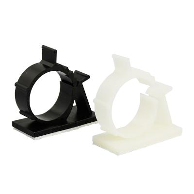 China Plastic Nylon Wire Mounts Manufacturer Adjustable Cable Clamp Plastic Collars for sale